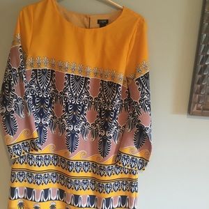 J. Crew multi-colored summer dress